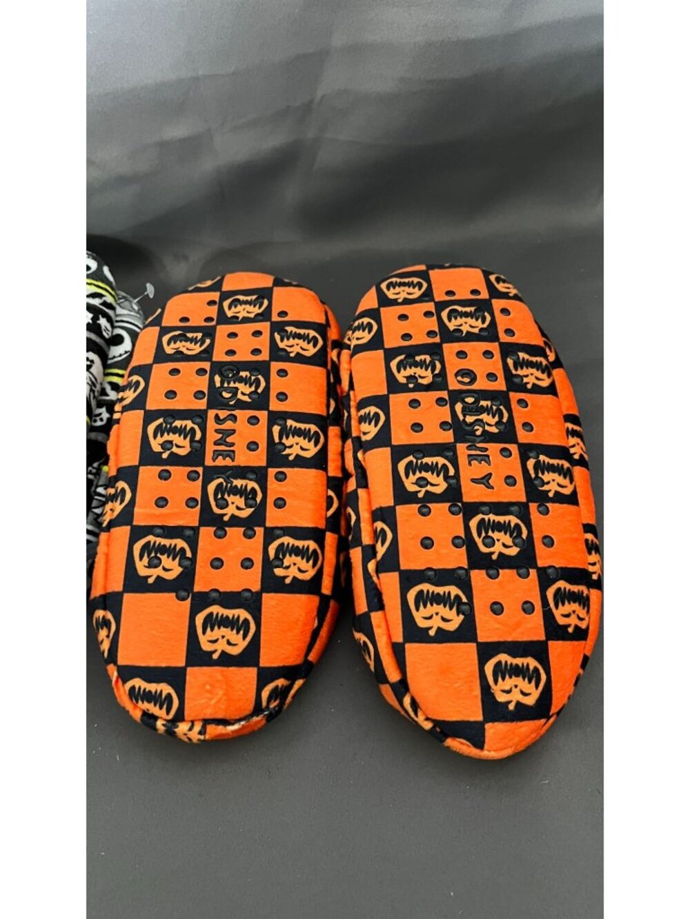 Disney Tim Burtons Nightmare Before Christmas Fuzzy Slippers - Picture 5 of 6